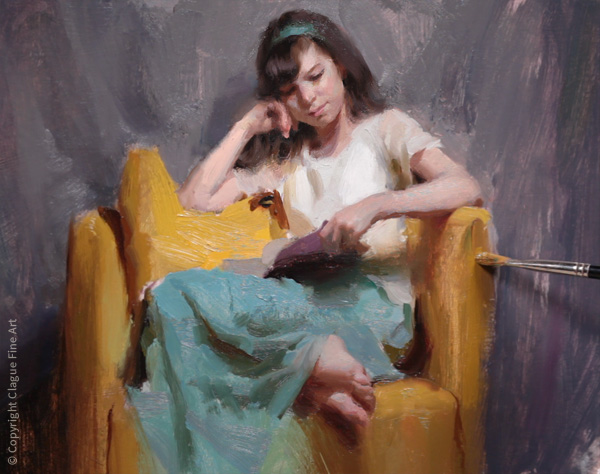Painting Lauren