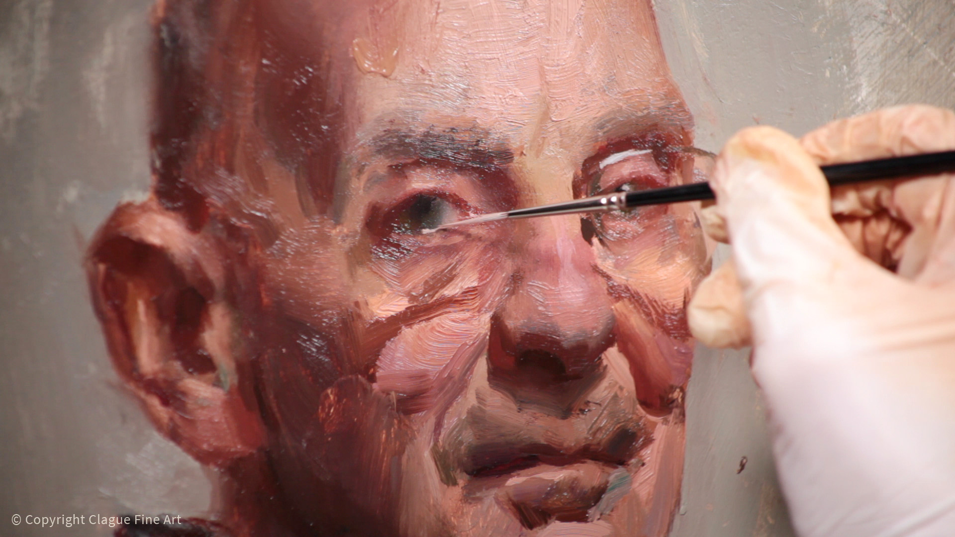 Painting Larry