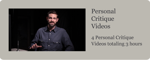Personal Critique Videos