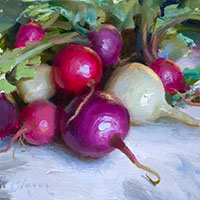 Reddishes by Adam Clague